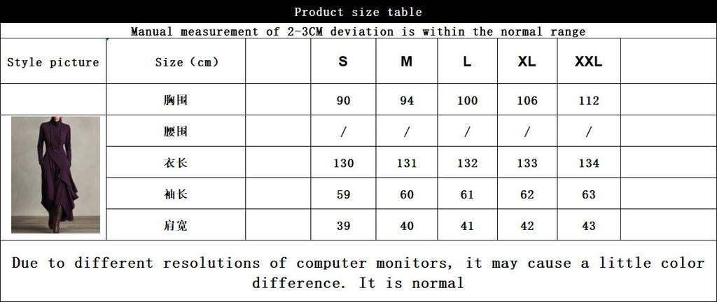 Long-sleeved crossover high-neck maxi dress