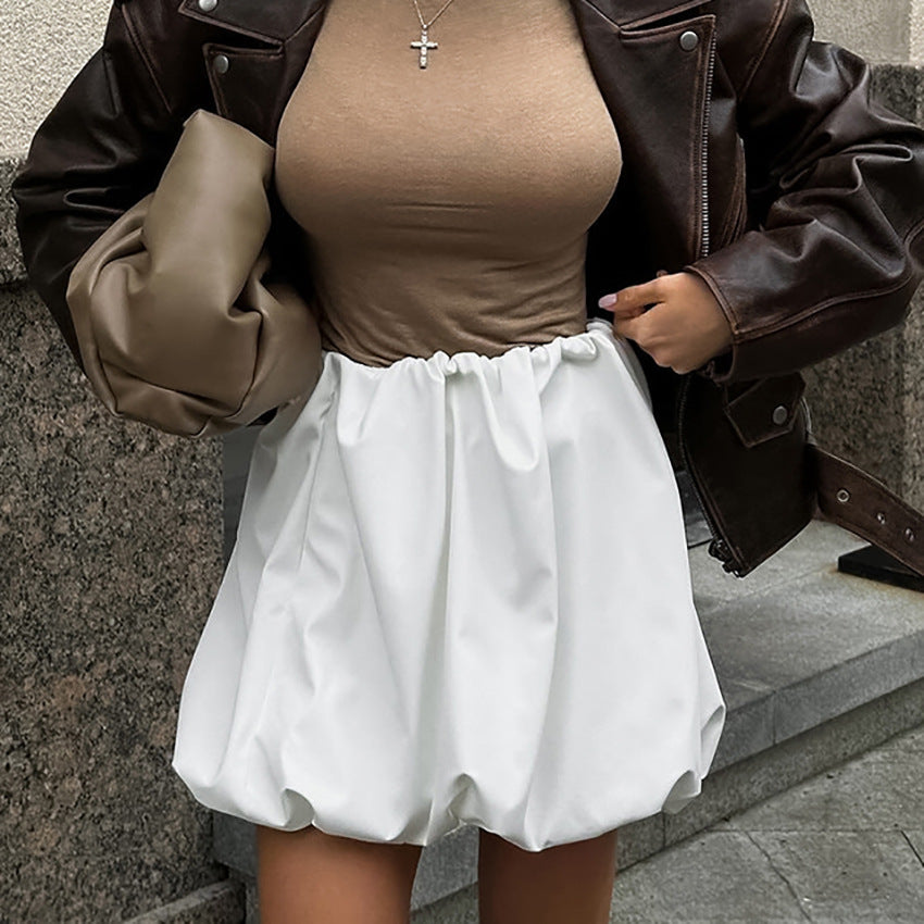 2026 Summer Fashion High-Waisted Puffy Balloon Skirt