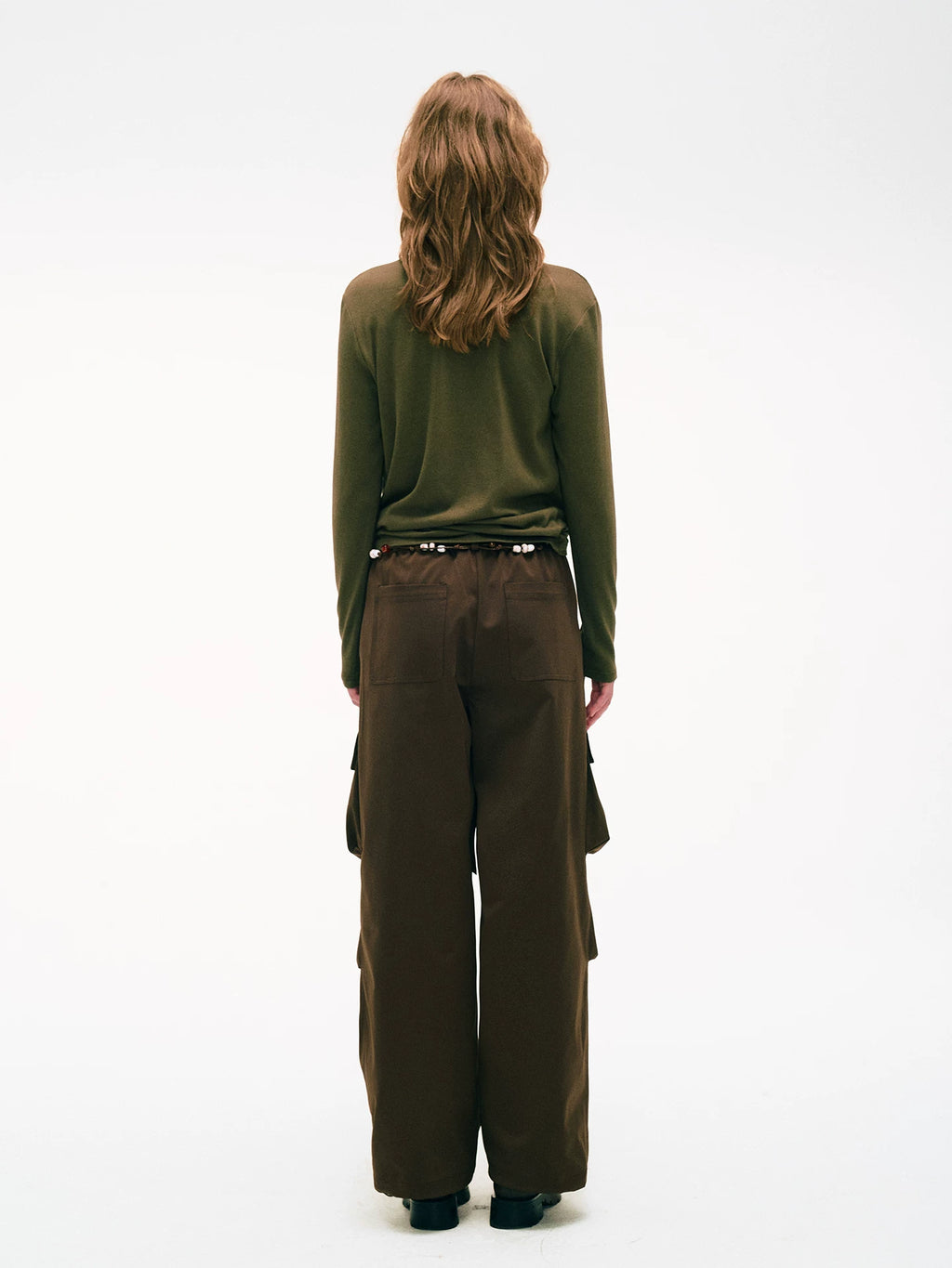 Beaded Design Stretch Long-Sleeve Base Layer