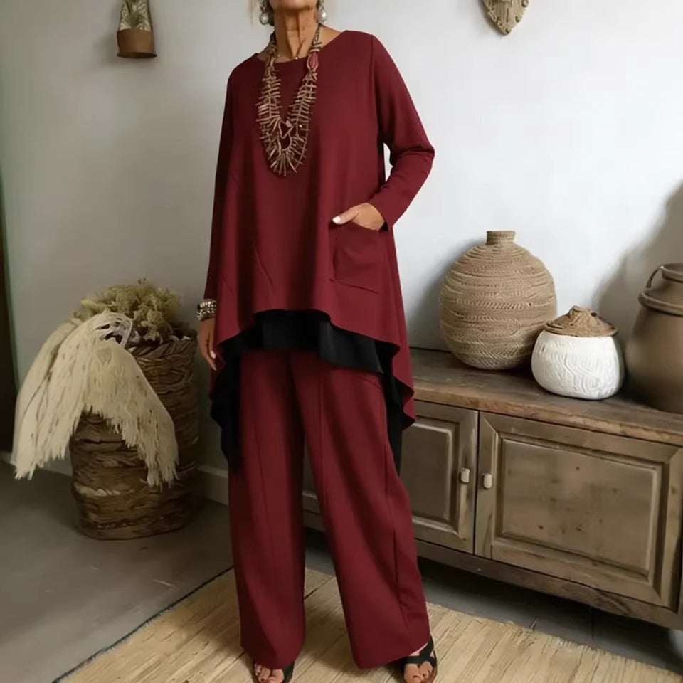 Women's Fashionable Casual 2-Piece Set