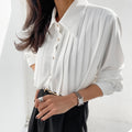 French-Style White Shirt for Women 2026