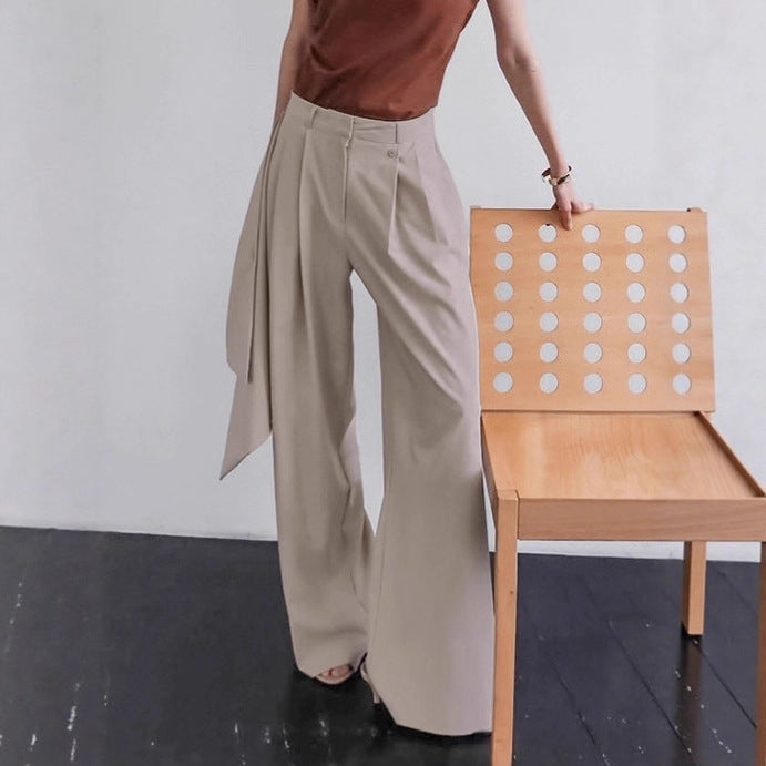 2026 New Design High-Waisted Slimming Casual Trousers for Women