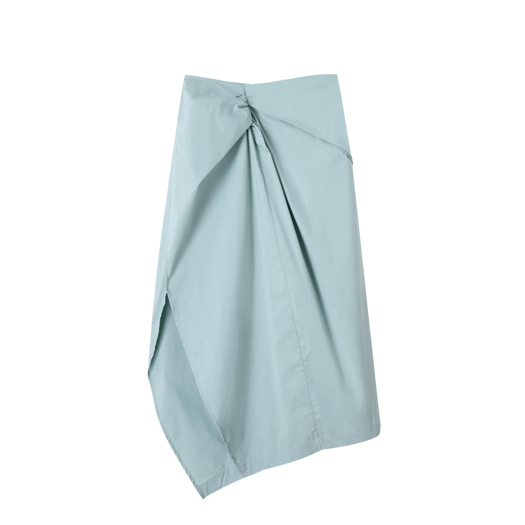 Spring Skirt with Asymmetrical Slit - Unique Women's Skirt