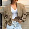 2026 Loose-Fit Short Blazer for Women