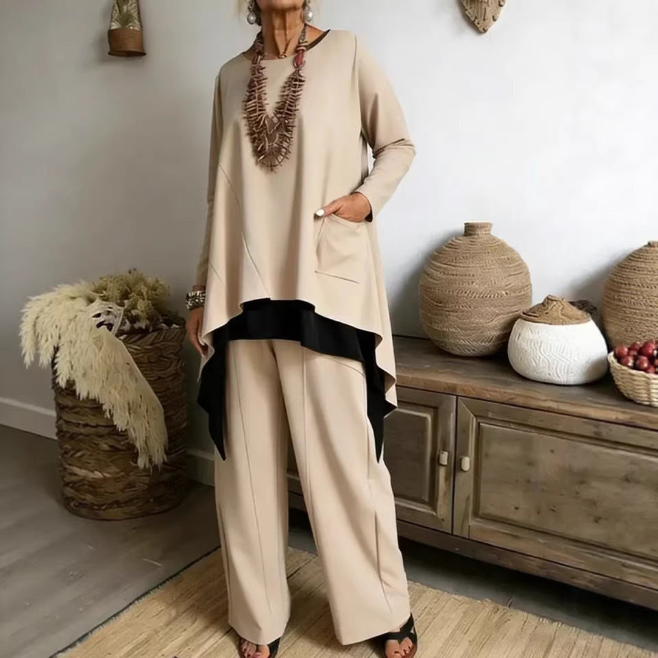 Women's Fashionable Casual 2-Piece Set