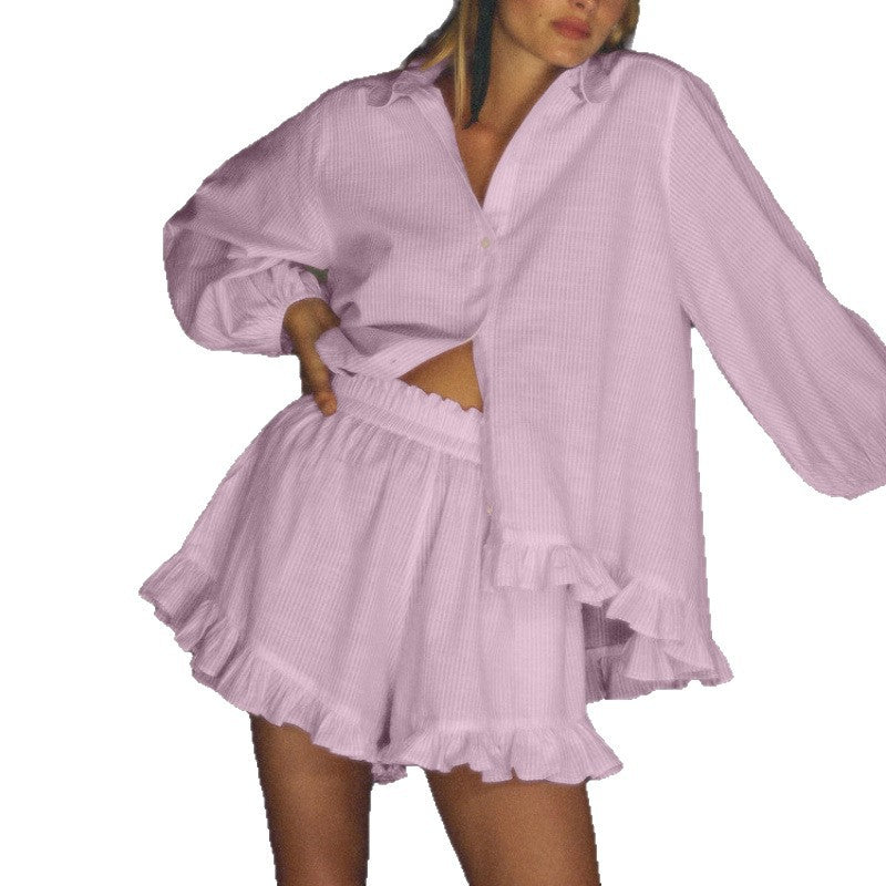 Casual Shorts Two-Piece Set